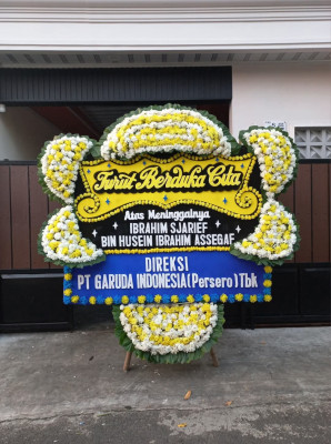 Papan Bunga Duka di Simapang Tetap Darul Ichsan