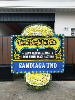 Papan Bunga Duka di Simapang Tetap Darul Ichsan